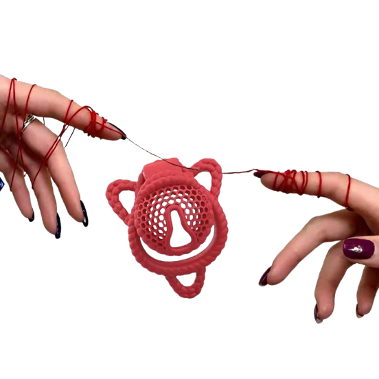 3D Honeycomb Bundled Chastity Cage 