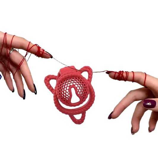 3D Honeycomb Bundled Chastity Cage 