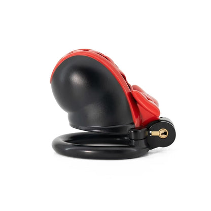 3D Black Bow Chastity Cage-topchastity
