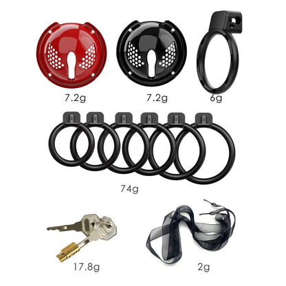 3D Detachable Chastity Cage 7