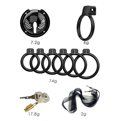 3D Detachable Chastity Cage 6