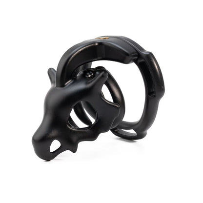 3D Dinosaur Skull Chastity Cage