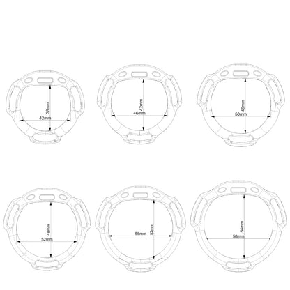 3D Dinosaur Skull Chastity Cage