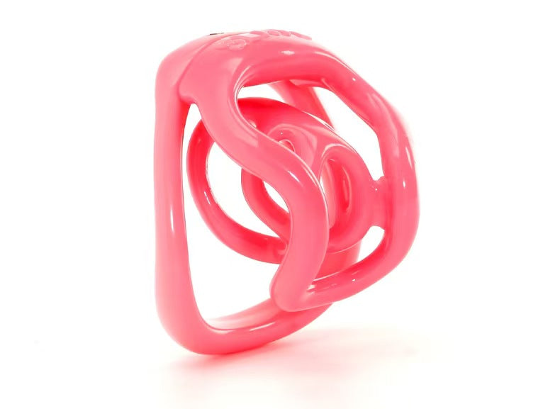 3D Double Bar Resin Chastity Cage