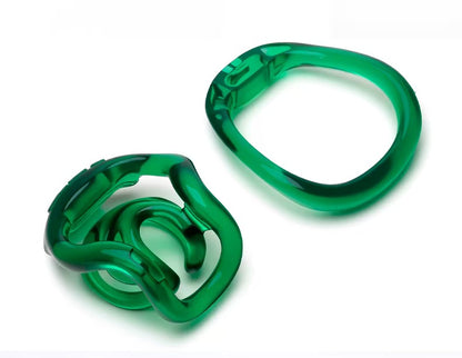 3D Double Bar Resin Chastity Cage