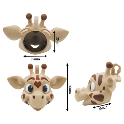 3D Giraffe Head Chastity Cage