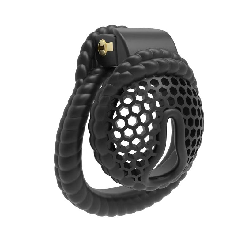 3D Honeycomb Bundled Chastity Cage 9