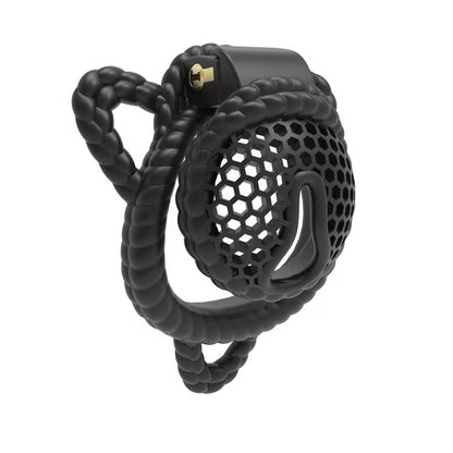 3D Honeycomb Bundled Chastity Cage 8
