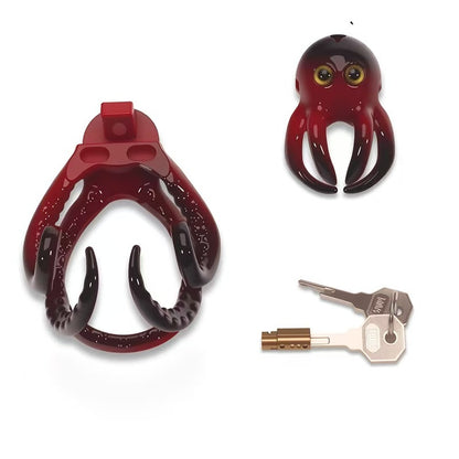 3D Octopus Chastity Cage