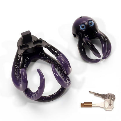 3D Octopus Chastity Cage