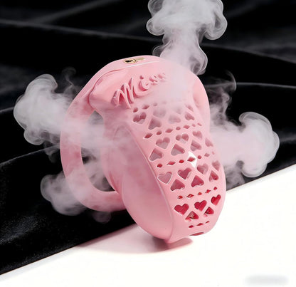 3D Printed Resin Chastity Cage with 4 Ring Sizes