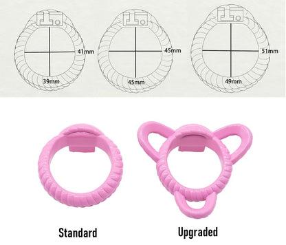 3D Rope Art BDSM Cock Cage  13