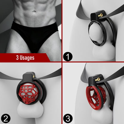 3D Skeleton Chastity Cage