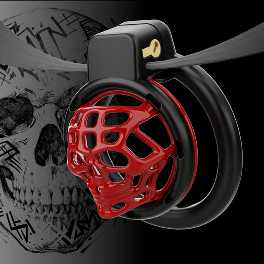 3D Skeleton Chastity Cage 