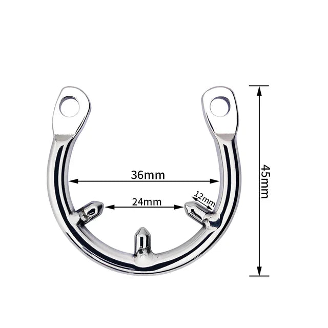Penis Cage Lock Accessories,Anti-Drop Ring Silicone Catheter PA