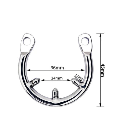 Zubehör für Peniskäfigschloss, Anti-Drop-Ring-Silikonkatheter PA