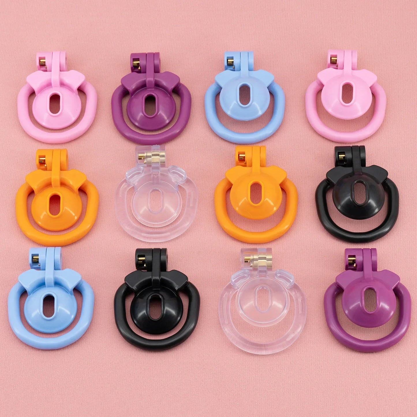 ABS Flat Chastity Cage