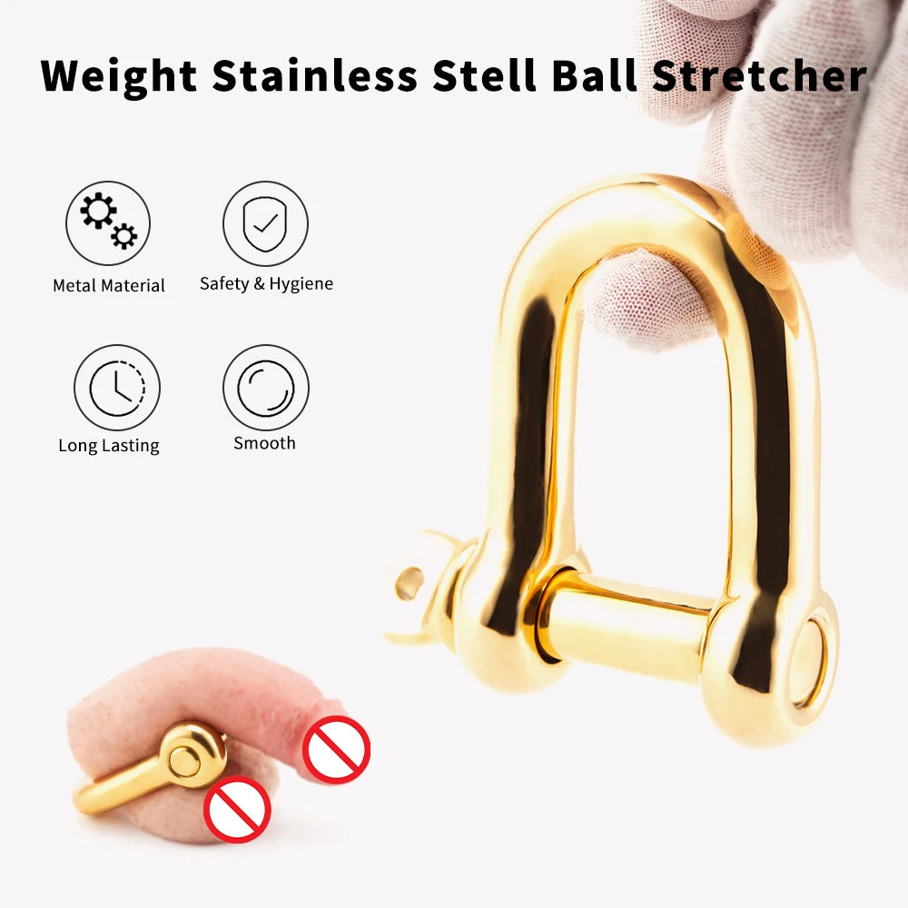 Screw Testicle Ball Stretcher Stainless Steel