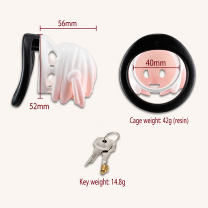 Cherry Blossom ABS Chastity Cage