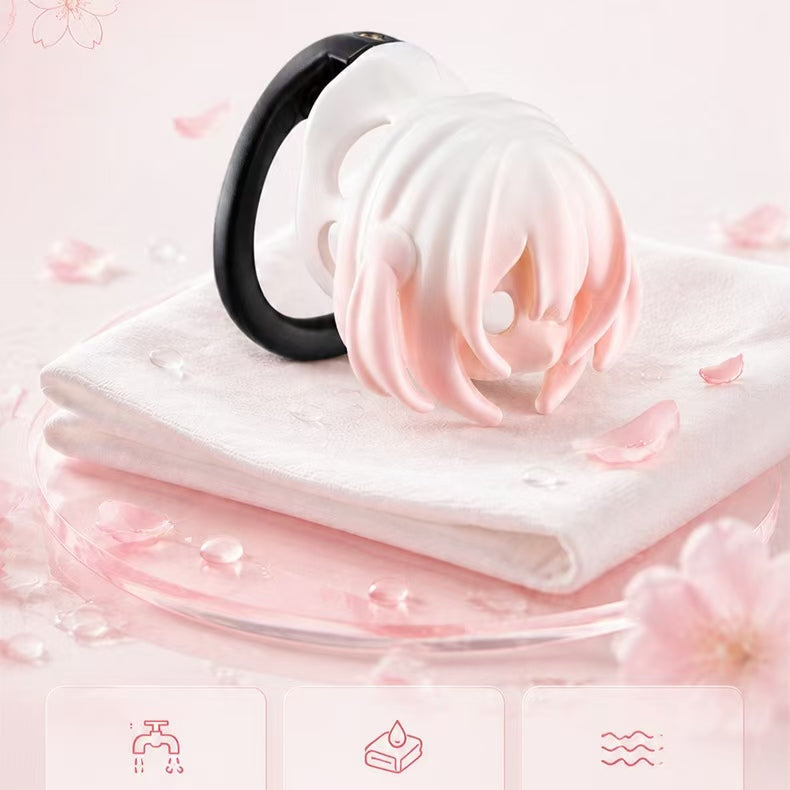 Cherry Blossom ABS Chastity Cage