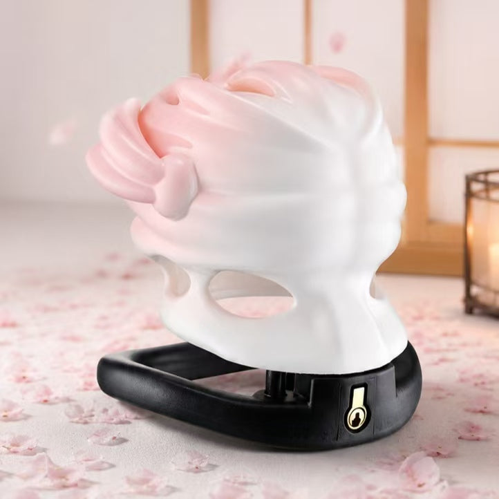 Cherry Blossom ABS Chastity Cage