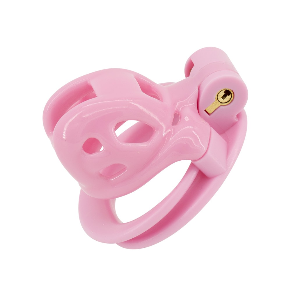 The Pink Cobra Chastity Cage