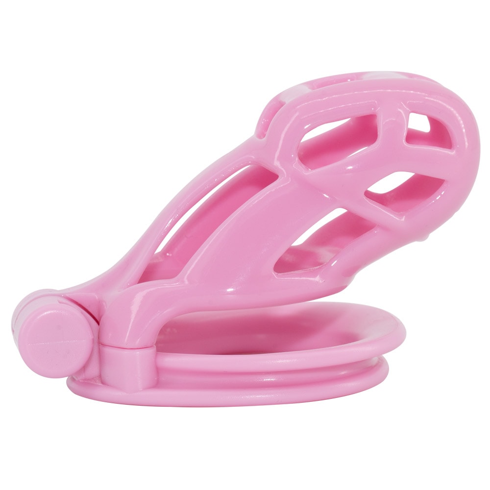 The Pink Mamba Chastity Cage