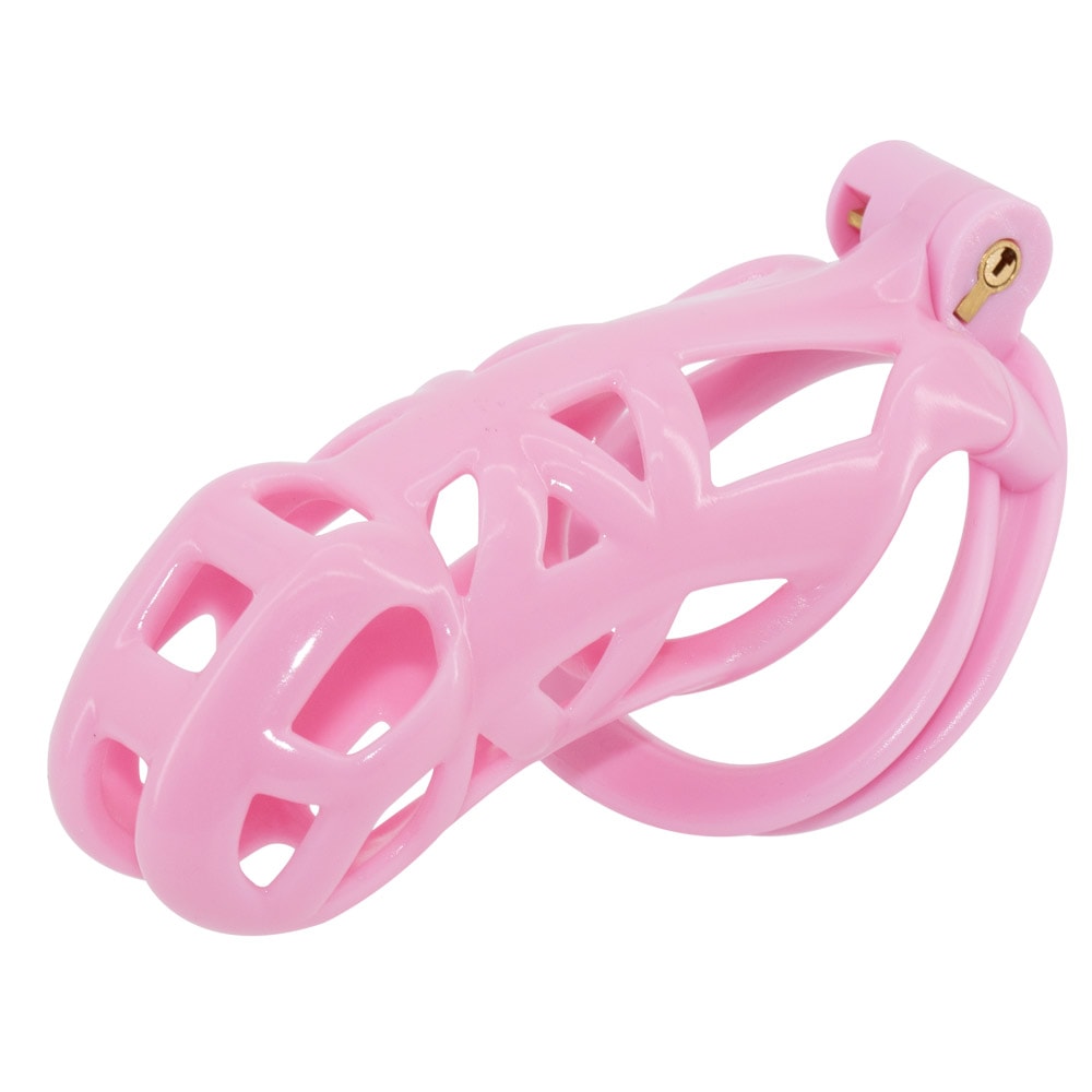 The Pink Cobra Chastity Cage