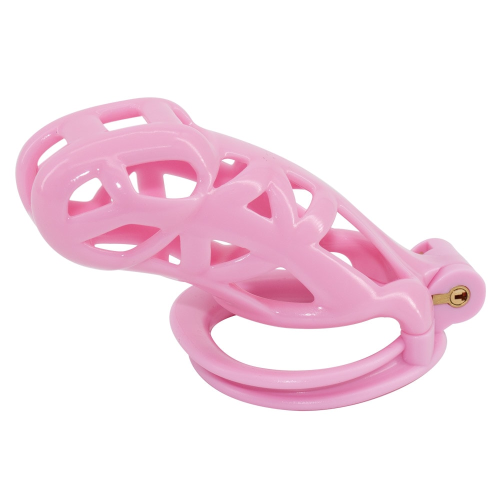 The Pink Cobra Chastity Cage