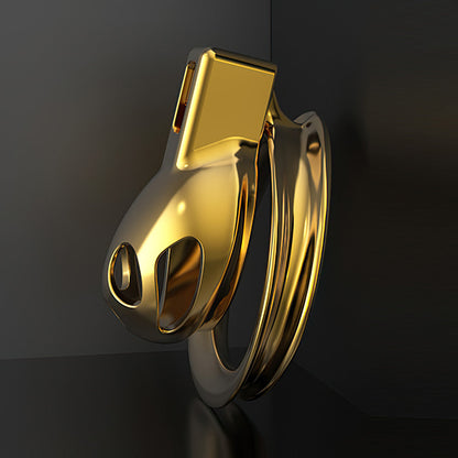 Micro Chastity Cage Golden