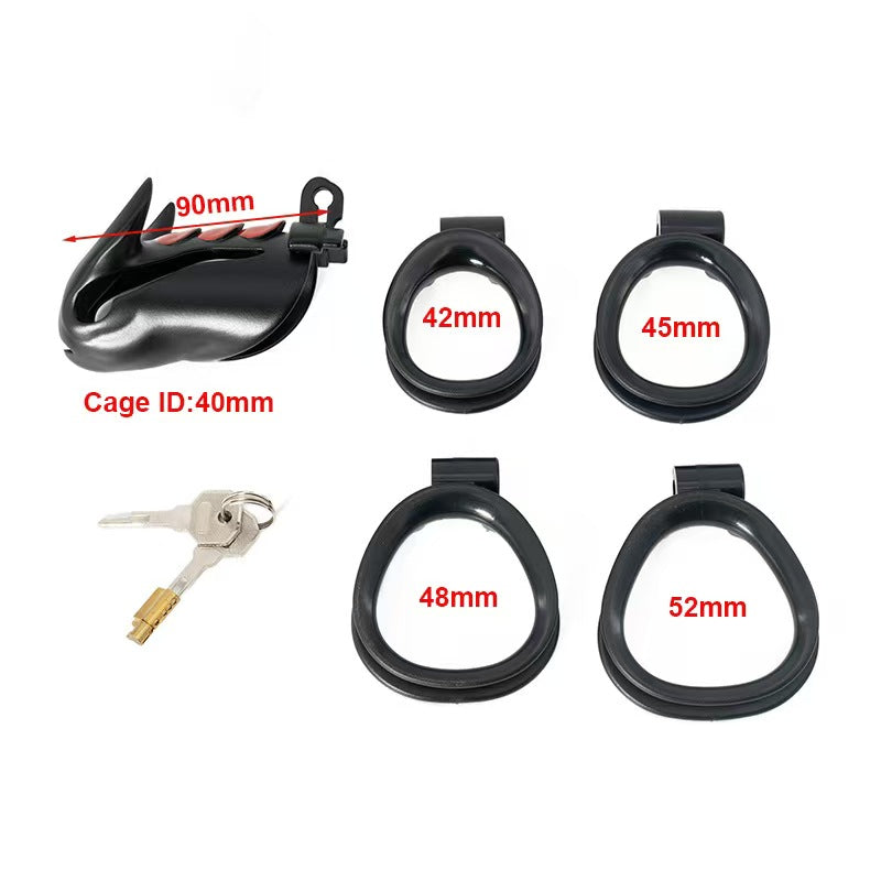 Greedy Dragon Male Chastity Cage 5