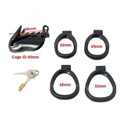 Greedy Dragon Male Chastity Cage 5