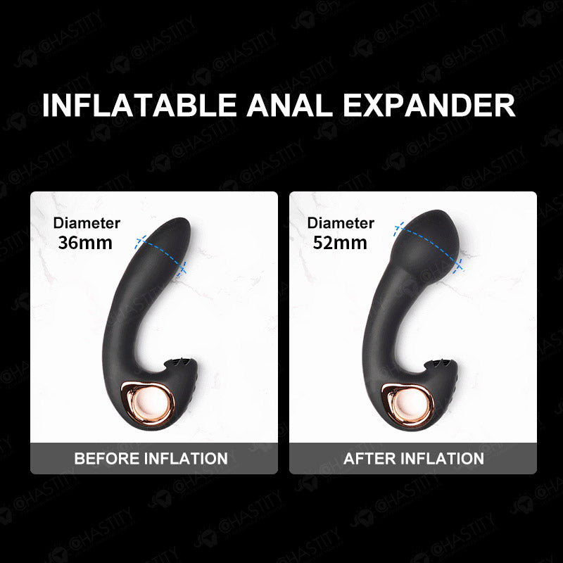 JEUSN Prostate Orgasm Vibrator Inflatable