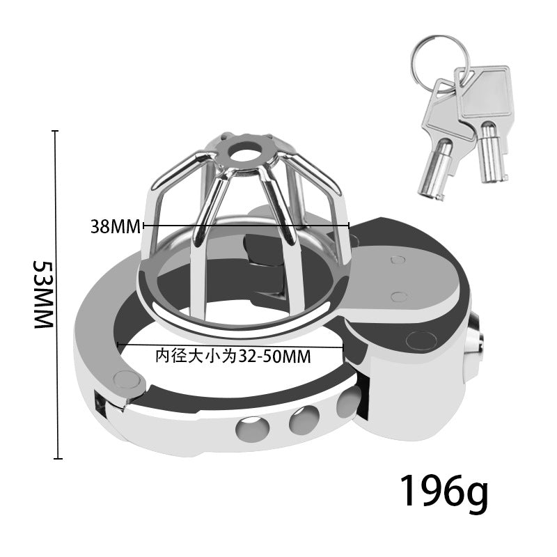 Nouvelle cage de chasteté masculine réglable BDSM #60