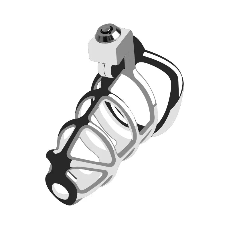 New Metal Click Lock Chastity Cage