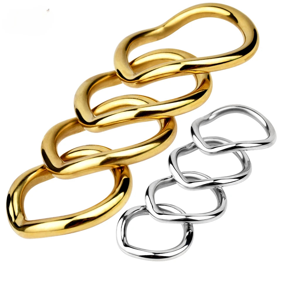 Stainless Steel Testicle Ring Stretcher