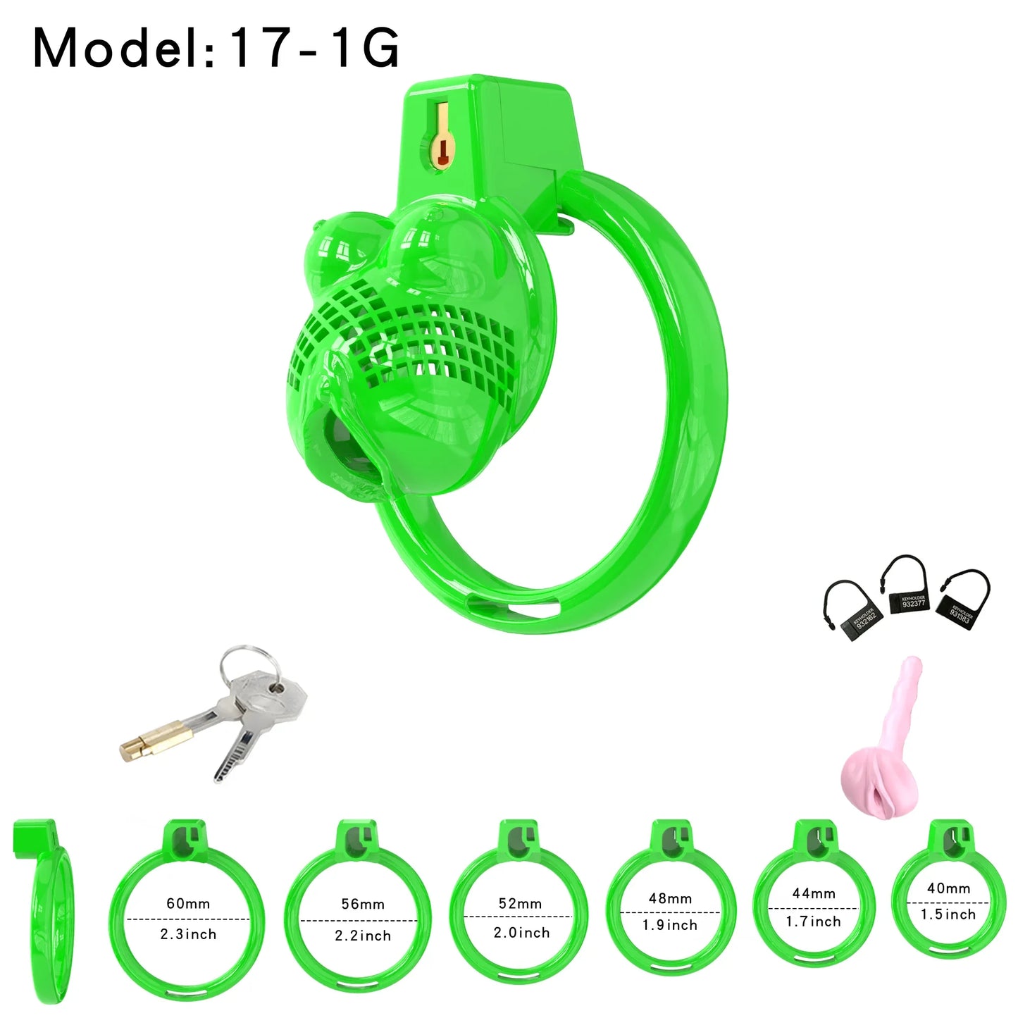 ABS Male Chastity Cage