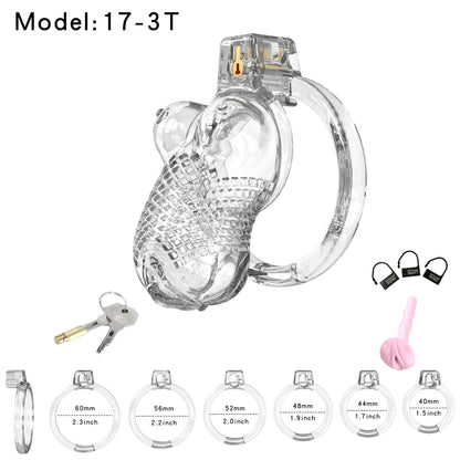 ABS Male Chastity Cage