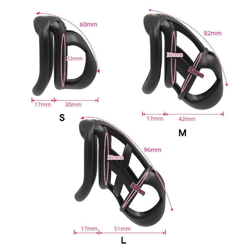 La cage de chasteté masculine Model X 