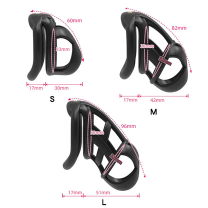 The Model X Male Chastity  Cage