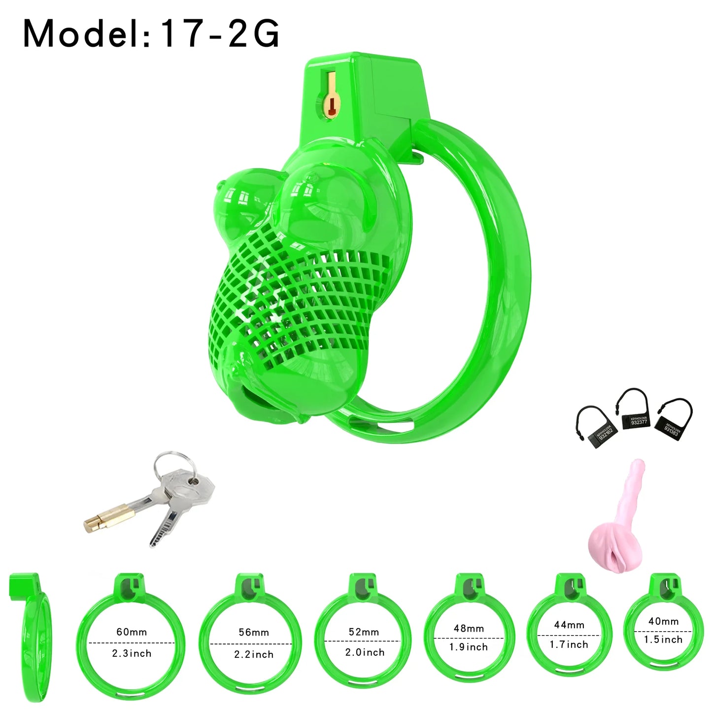 ABS Male Chastity Cage