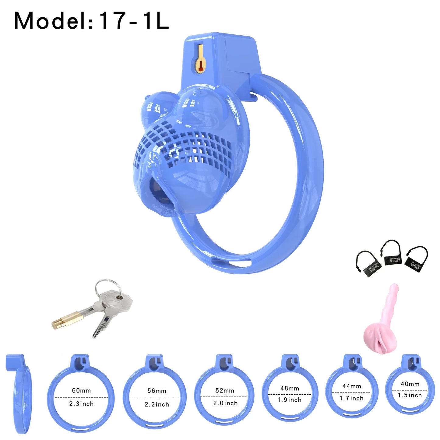 ABS Male Chastity Cage