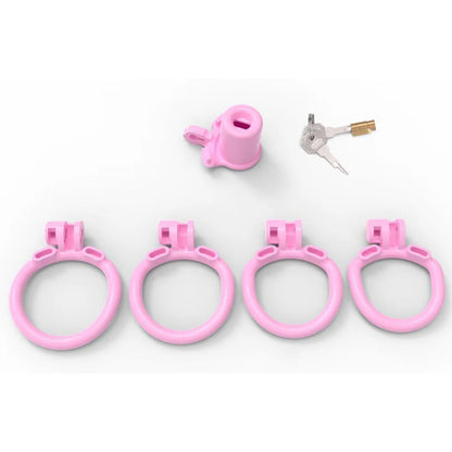 Cage de chasteté inversée BDSM Sissy Slave pour homme 