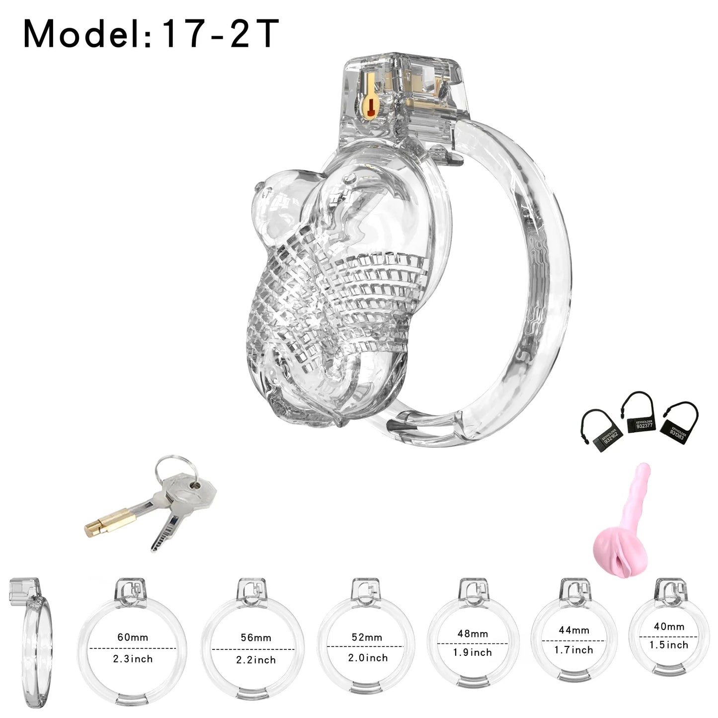 ABS Male Chastity Cage