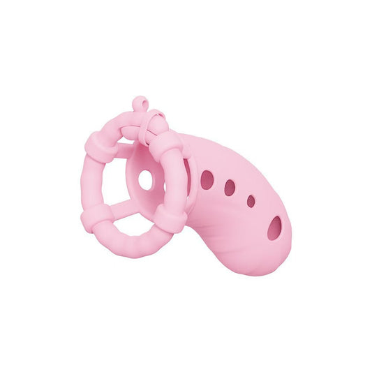 Cage de chasteté en silicone améliorée