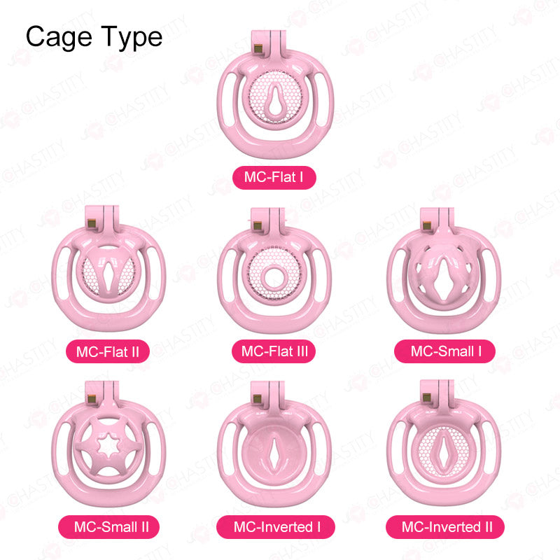 Sissy BDSM With Wearable Chastity Cage