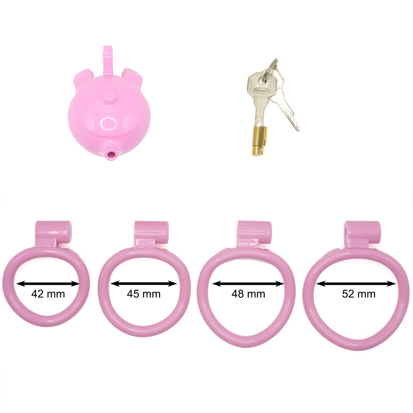 Sissy Teapot Design Chastity Cage - 4