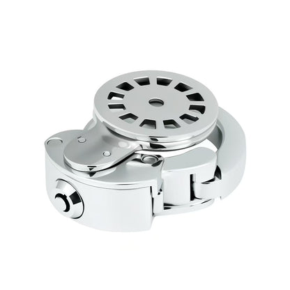 Stainless Steel Adjustable Flat Chastity Cage 3