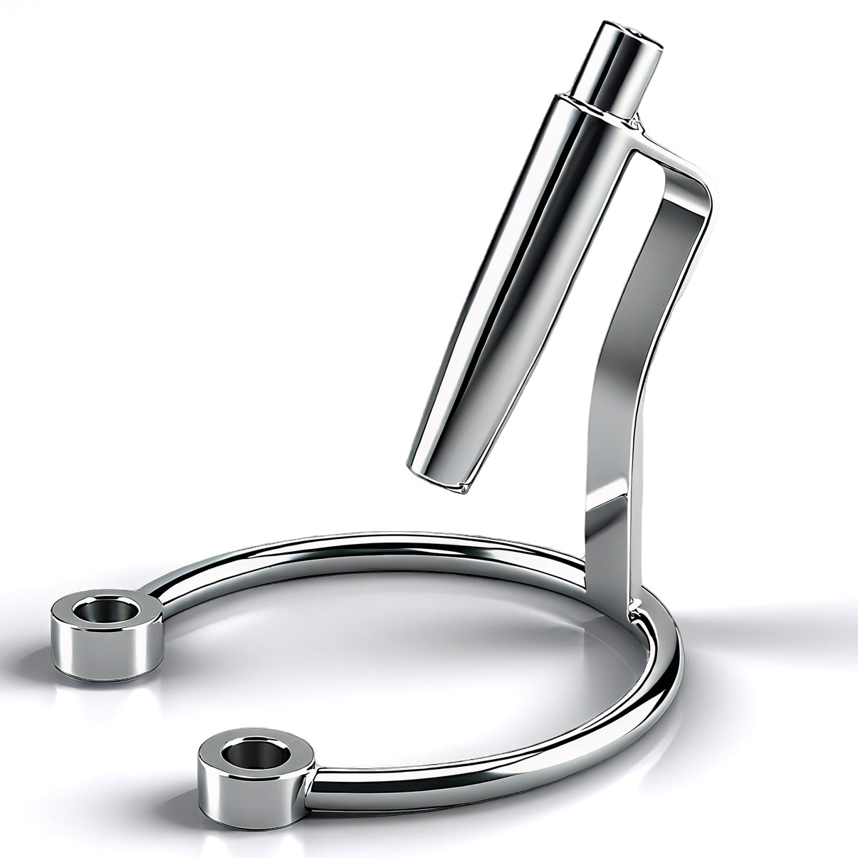 Stainless Steel Bead PA Chastity Cage 6