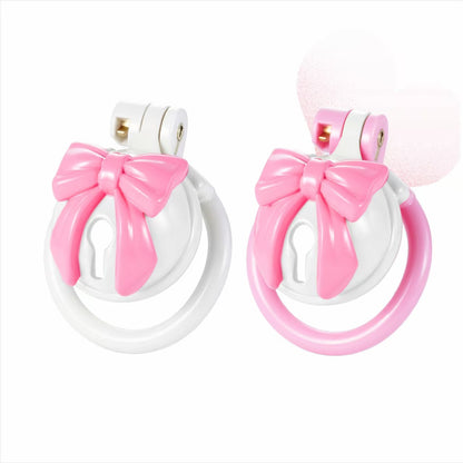 ABS Bell Bow Chastity Cage